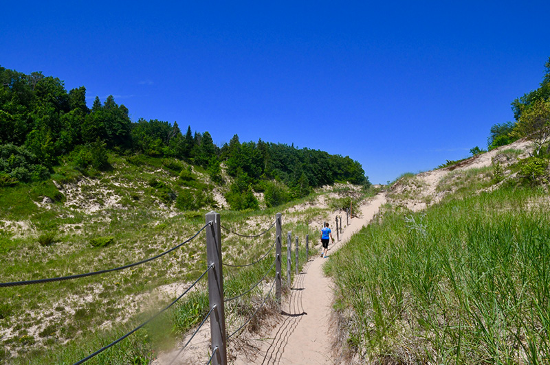 Michigan Trails | Arcadia Dunes Baldy Trails